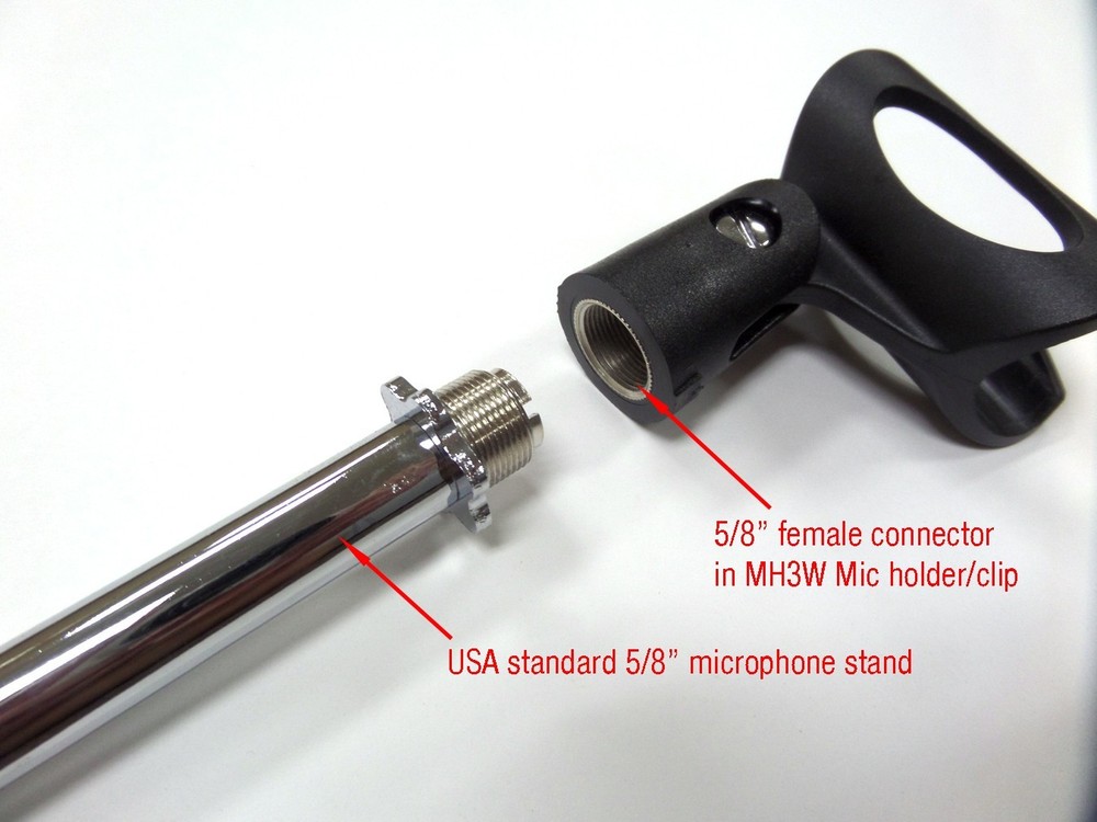 Performance Plus Large Barrel/Wireless Microphone Holders-4 Pack (MH3W-4)