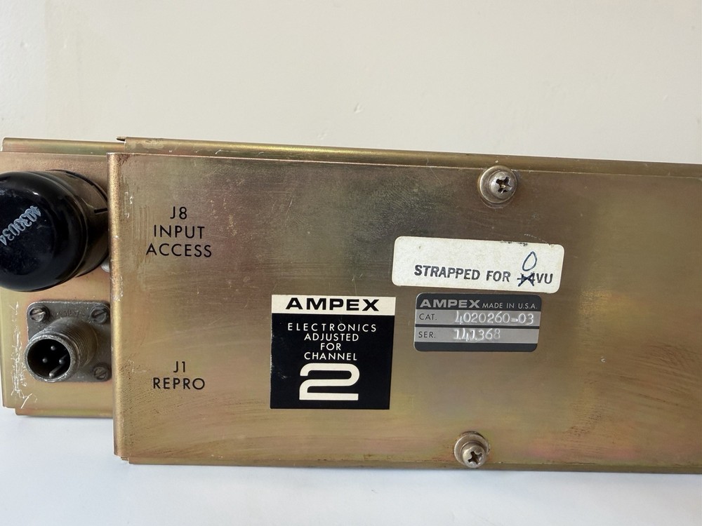 AMPEX 4020260-03 PREAMPLIFIER MODULE VINTAGE FOR AMPEX RECORDER Untested