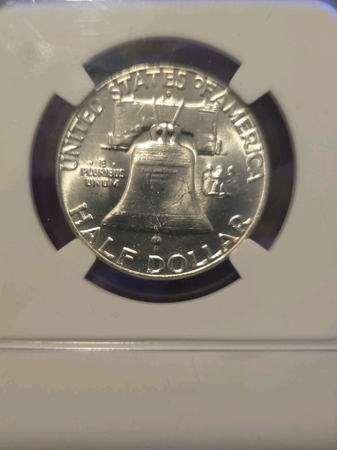 1962-D Benjamin Franklin Silver Half Dollar Coin