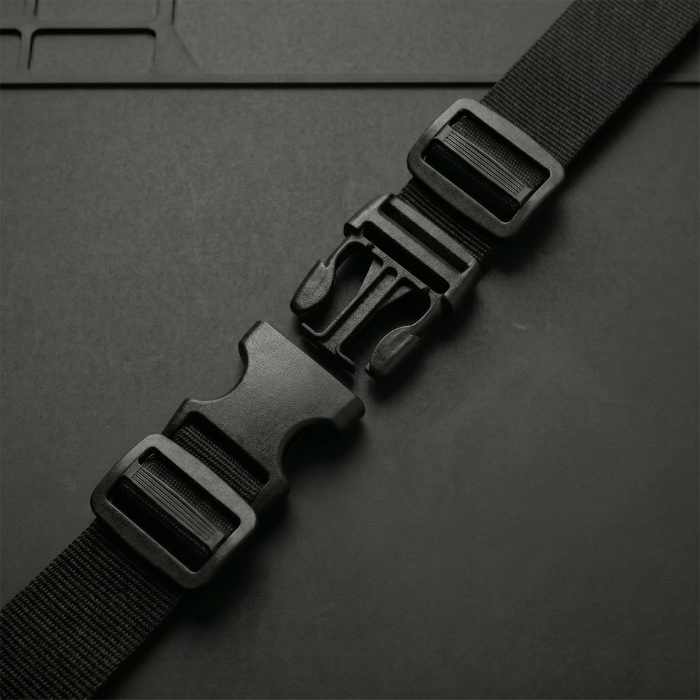 Heavy Duty Quick Release Buckles & Tri-Glides - Dual Adjustable Side Lock Cli...