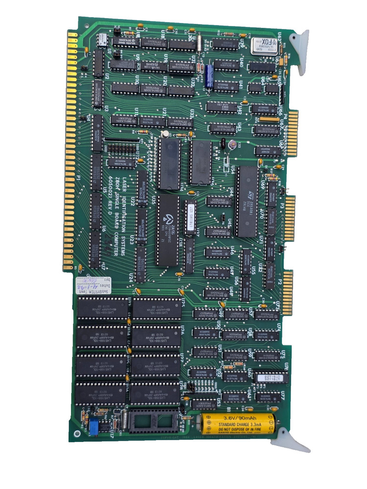 Z8OH SINGLE BOARD COM. LASER IDENTIFICATION SYSTEMS Lumonics Lasermark LR3FAG91D