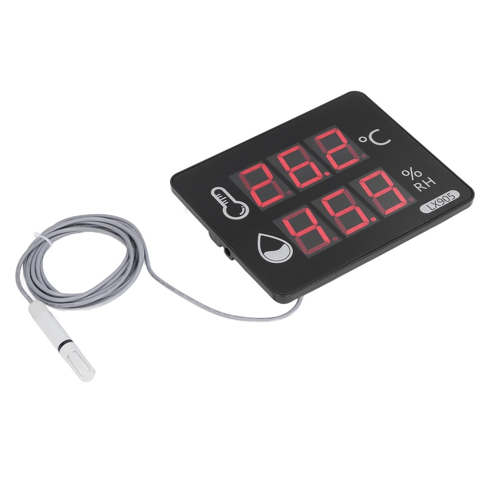 LED Digital Temperature Humidity Sensor For Home Workshop Factory Popular