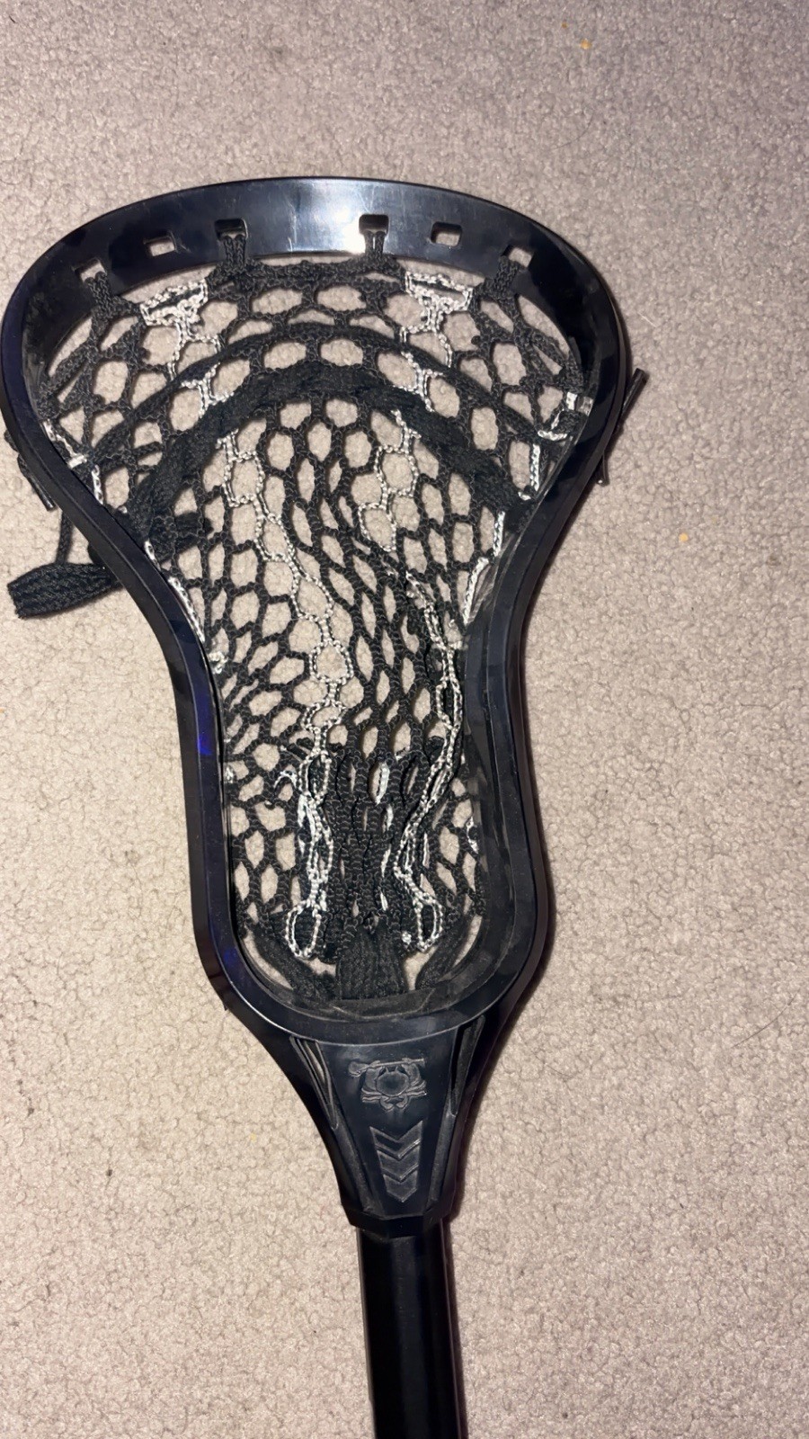 ECD Lacrosse Bravo 1 Complete Lacrosse Stick Black