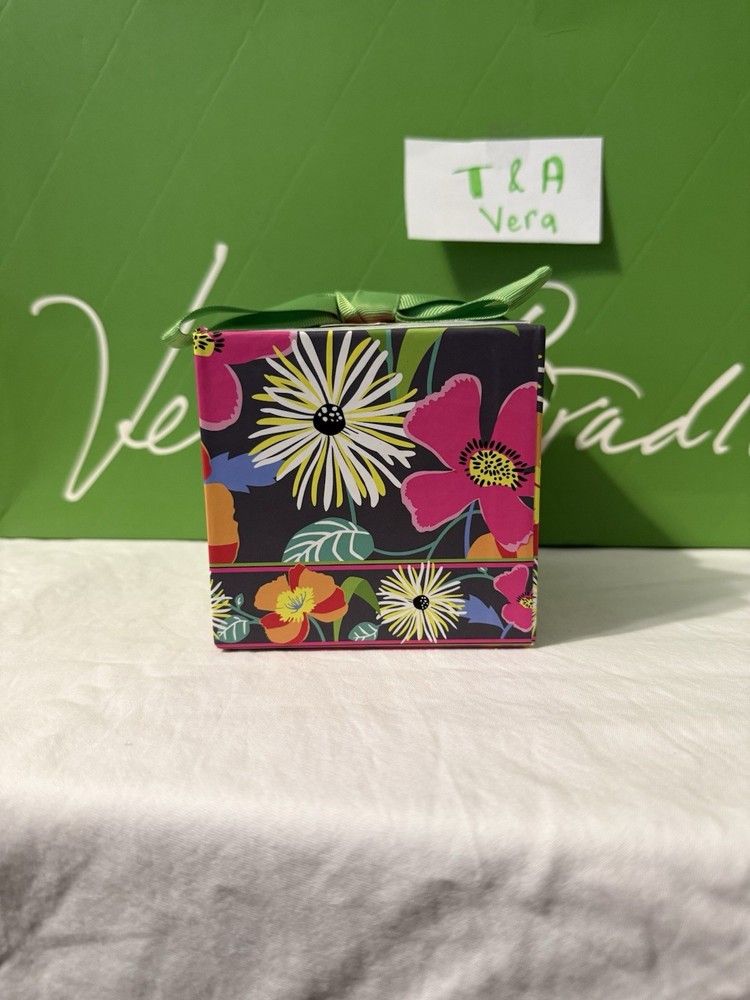 Vera Bradley Jazzy Blooms Take Note Cube Retired pattern NWT