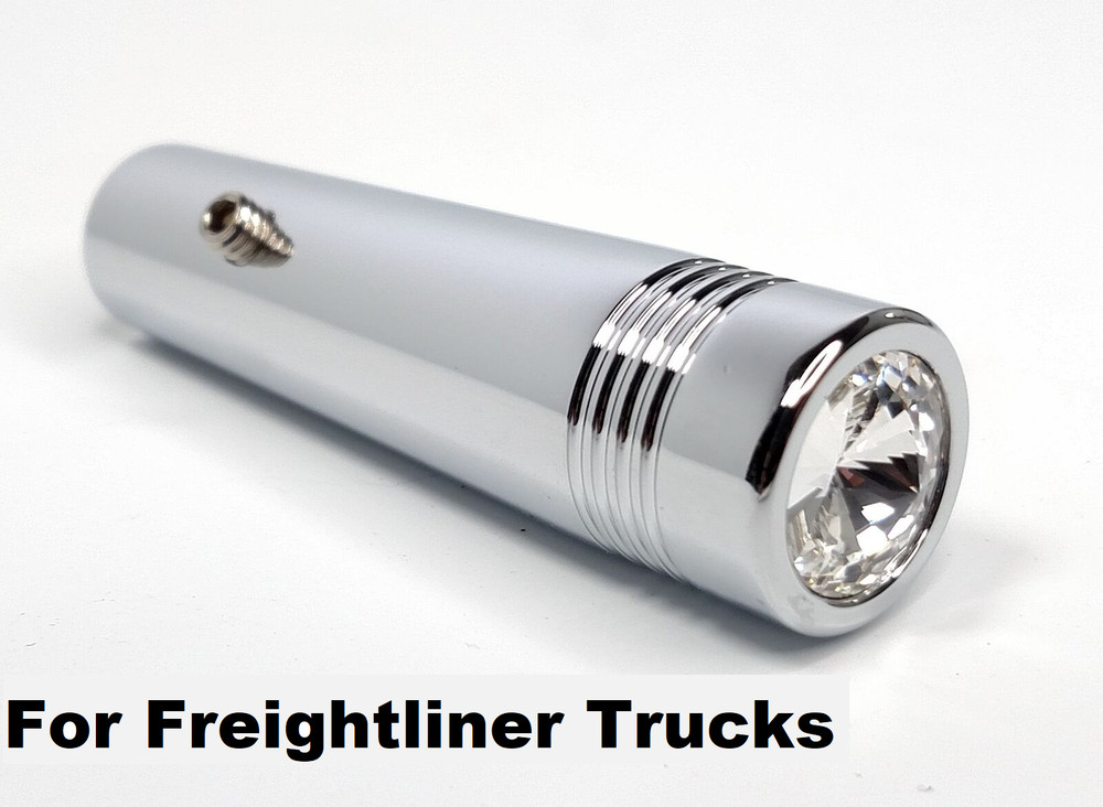 (1) Clear Crystal Chrome Toggle Switch Extension for Freightliner 2-1/4" Long