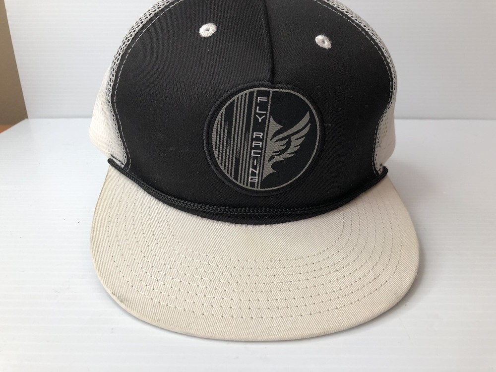 FLY RACING Adjustable HAT CAP Black/White
