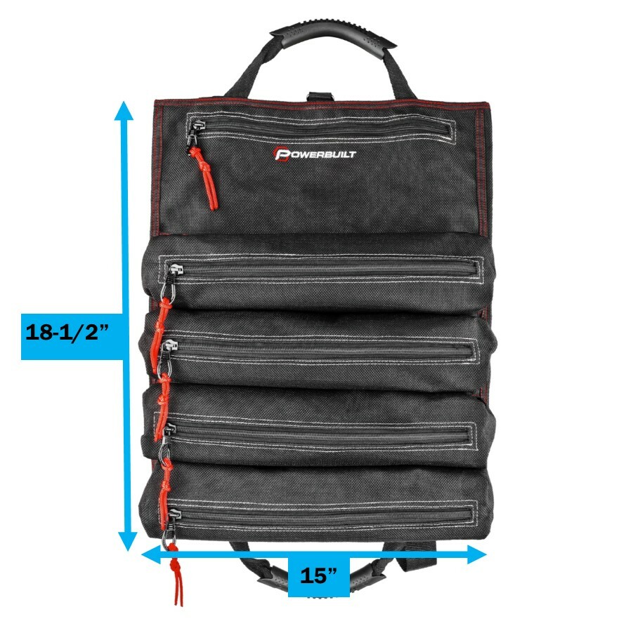 Powerbuilt 5 Pocket Tool Roll Organizer - 240253