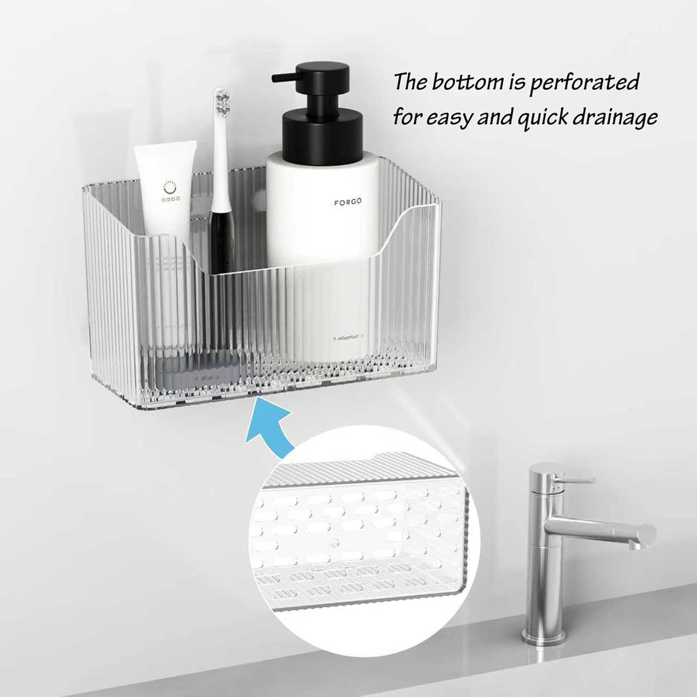 2 Pack Cabinet Door Organizer, inside Cabinet Door Storage, Shower Caddy Stackab