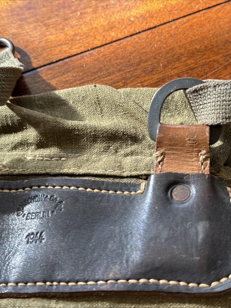 Ww2 German Rucksack Todt 1944