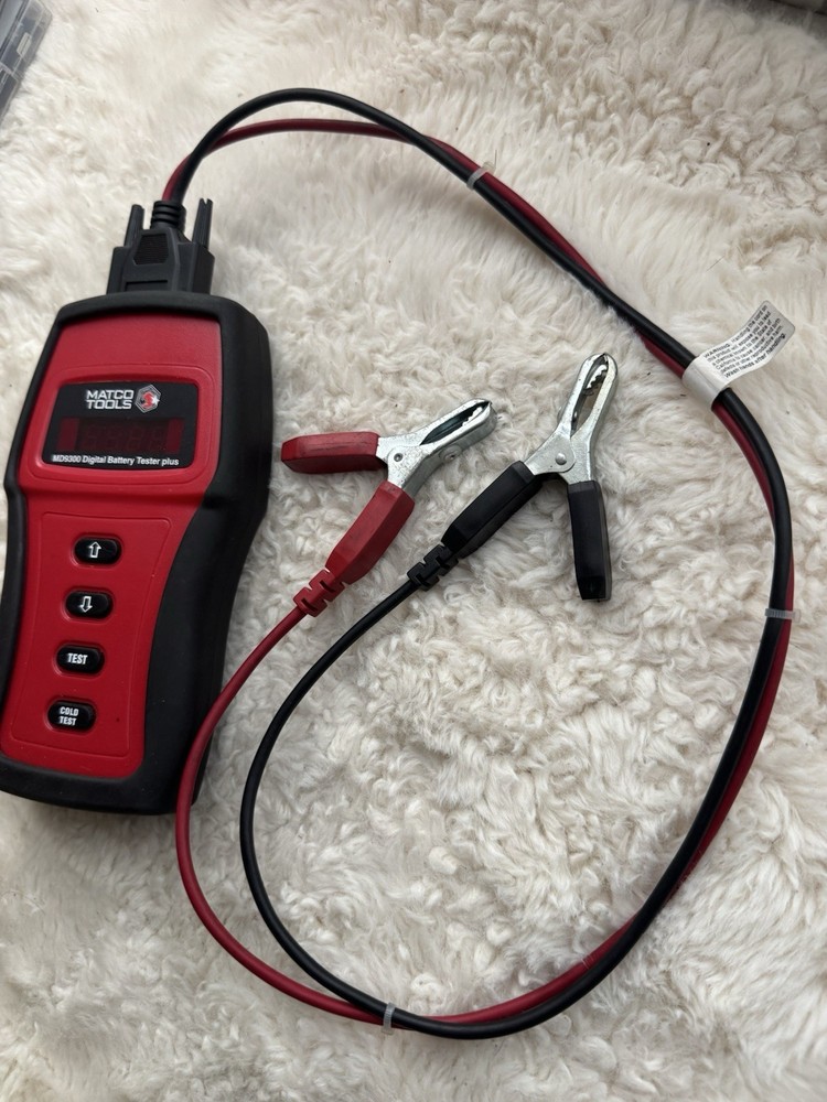 Matco Tools MD9300 Digital Battery Tester Plus With Screen Seal