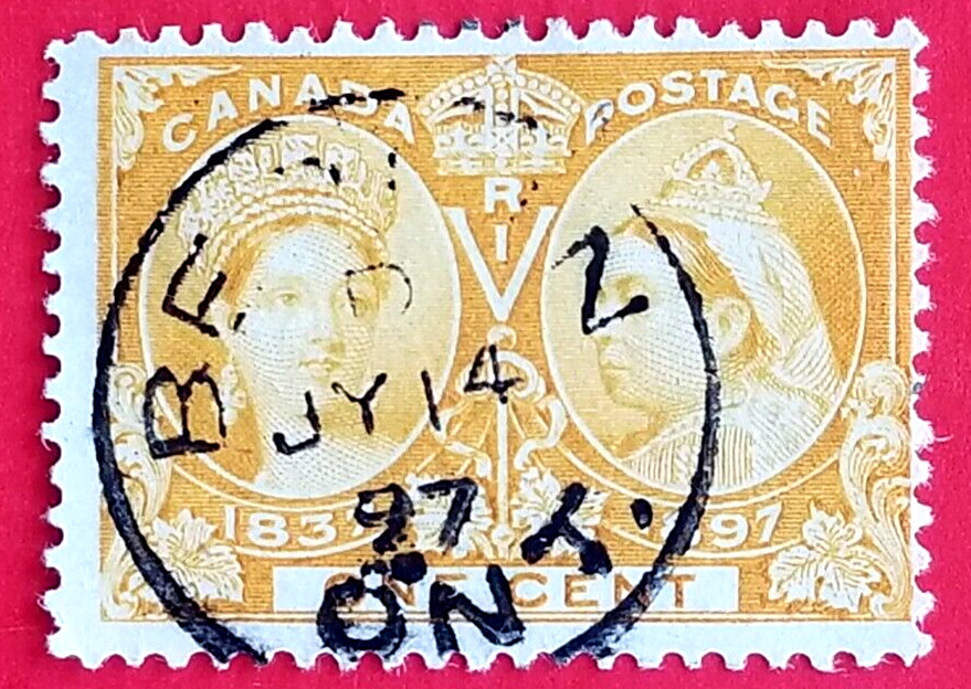 Canada Stamp # 51 "Diamond Jubilee" Used