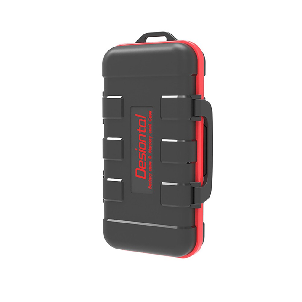 Waterproof Storage Case Box for 2 Camera Battery & SD CF XQD TF 14 Memory Card