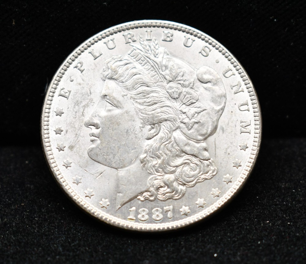 1887 Morgan Silver Dollar #EB16004A
