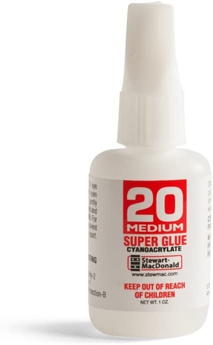 StewMac Super Glue, No. 20 Medium, 1 oz.