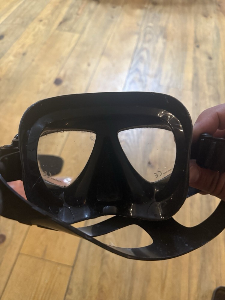 Switch Mask – Black – Interchangeable Lens Dive Mask + Extra Lenses