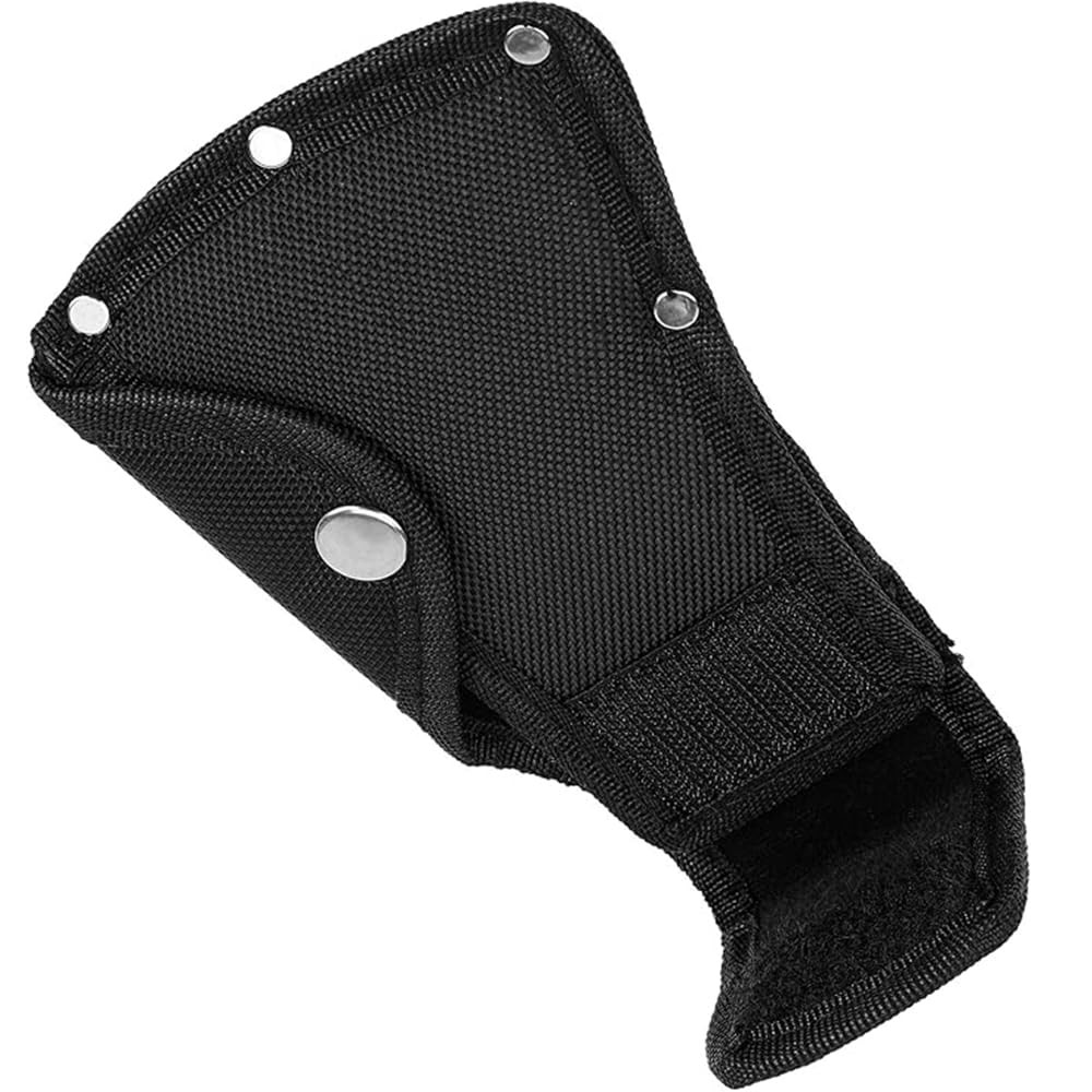 Hatchet Head Sheath Holster, Black Axe Cover, Double Snap