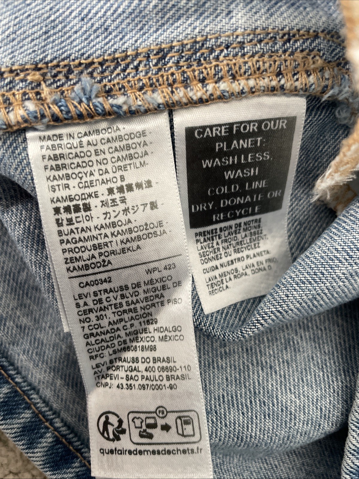 Levi's A Line Sz XL Denim Sleeveless Mini Length Shift Dress 90 Vintage Inspired