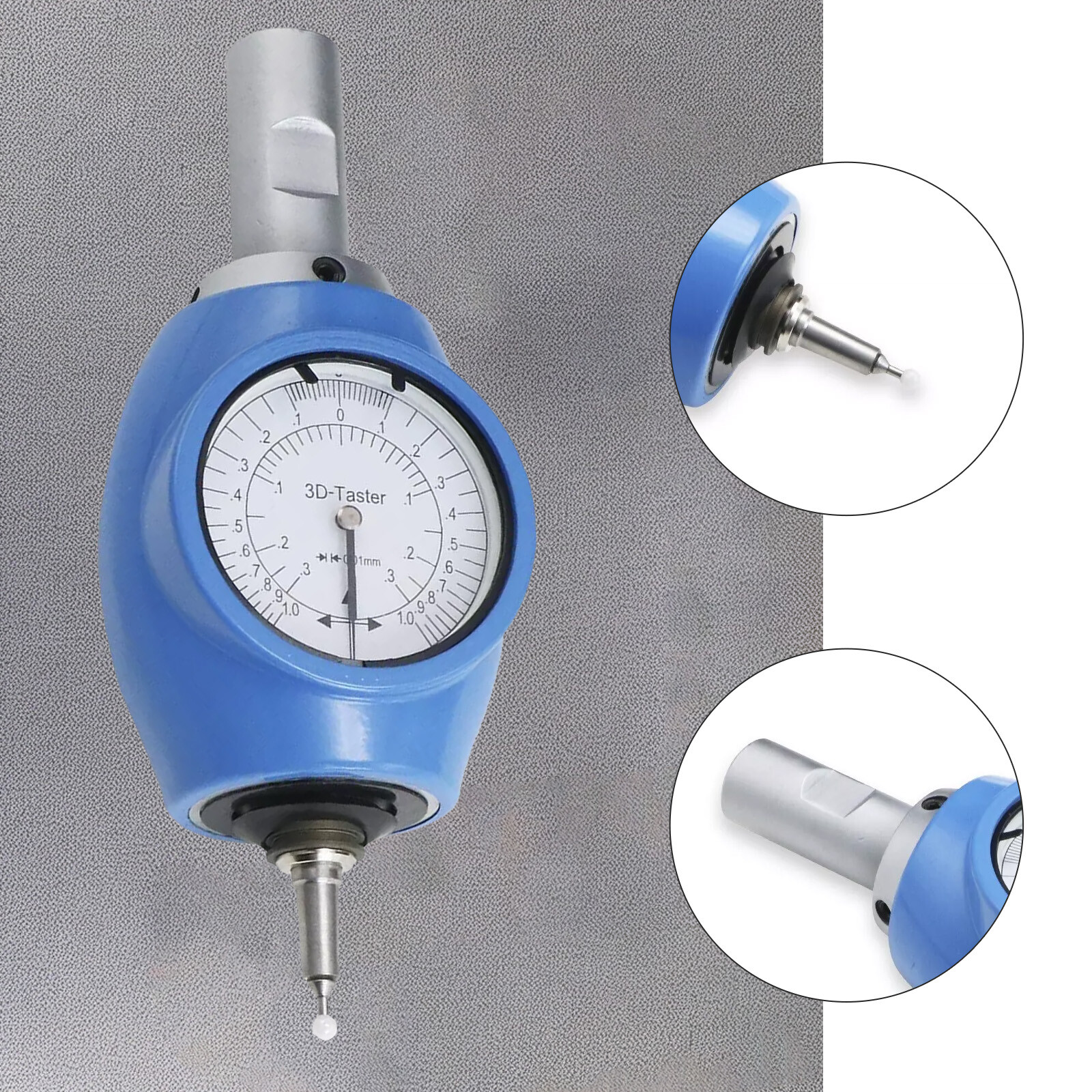 3D Edge Finder for XYZ Axis CNC Universal Detector Tool with Storage Box