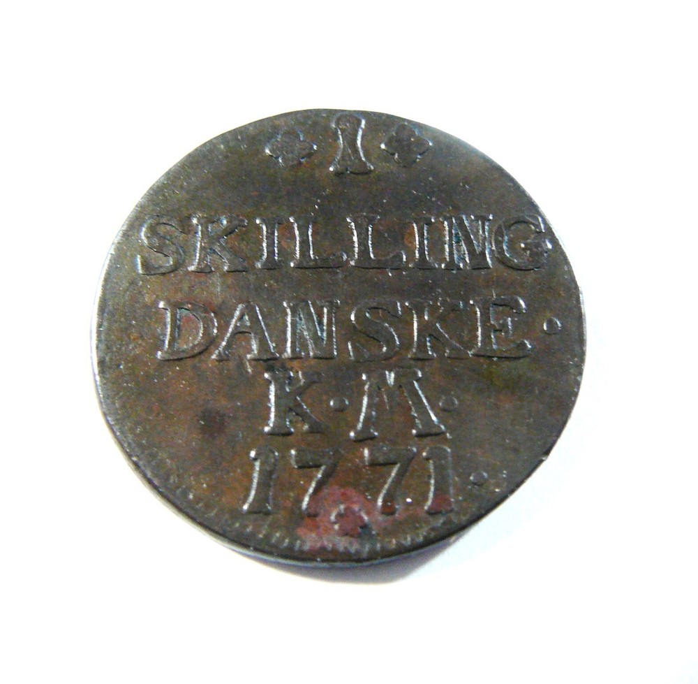DENMARK 1771 SKILLING