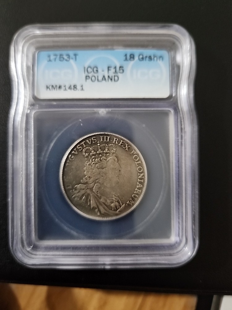 Polonia 18 Grshn 1753 T