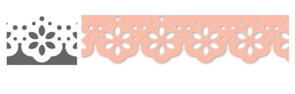 Tonic Studios Simplicity Pattern Paper Punch Daisy 2 Border Trim