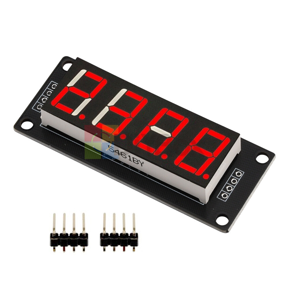 TM1637 4-Digit Digital LED 0.56" Display Tube Decimal 7 Segments Clock Module
