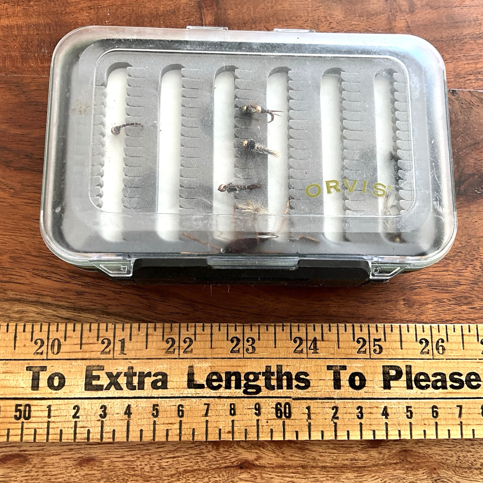 Rare ORVIS FLY BOX With Flies Lures