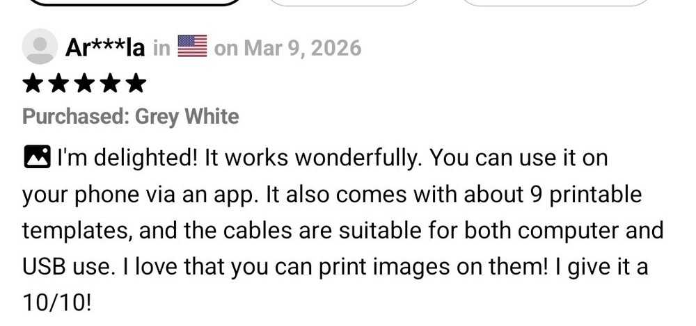 203 DPI Wireless Thermal Printer RP425 - NEW -