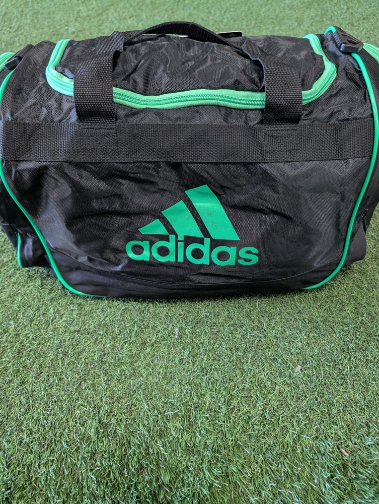 adidas Defender Duffel Bag Small - Black/Green