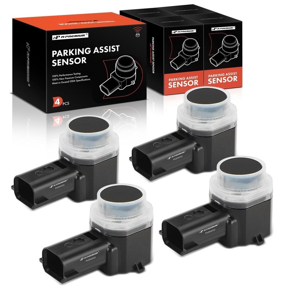 APremium 4PC Rear Reverse Backup Parking Assist Sensor Compatible with Ford &...