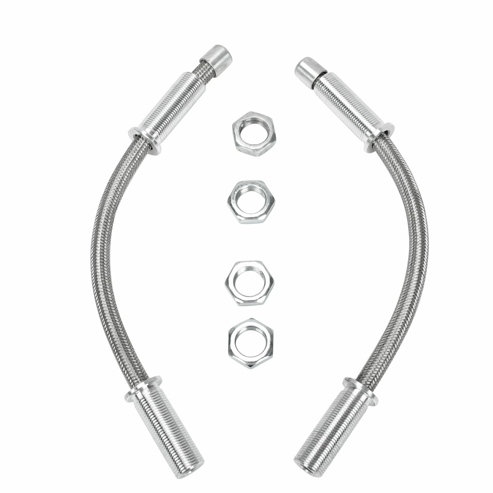 12 Inch Stainless Steel Door Loom (1 Pair) Keep It Clean Hot Rat Muscle Car