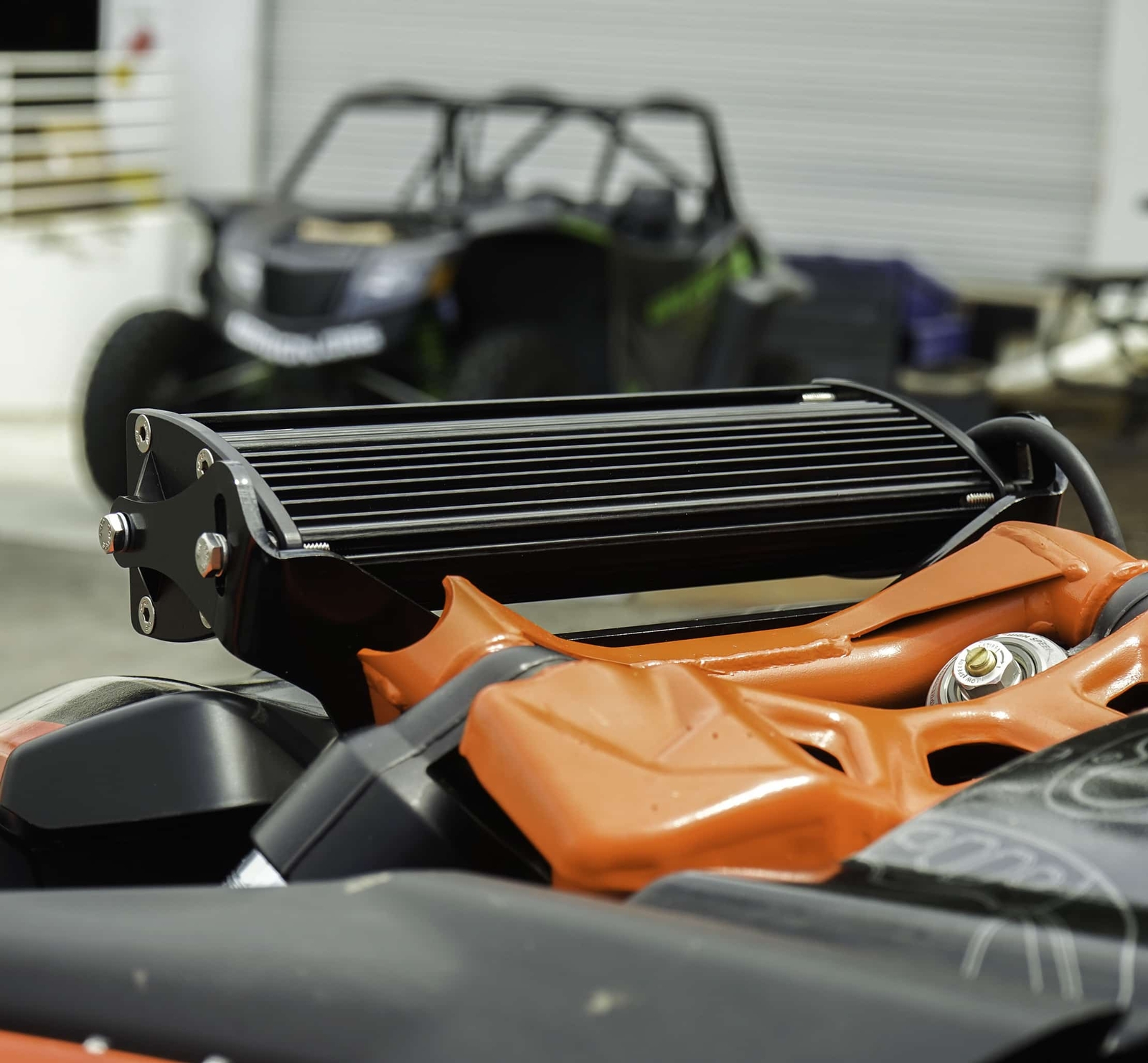 Baja Designs™ OnX6+ 10" LED Shock Mount Kit w/Amber Lens for Can-Am Maverick X3