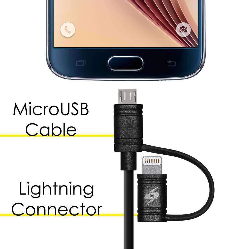 AMZER MFi CERTIFIED LIGHTNING MICRO USB SYNC 3.2 Ft. CHARGE CABLE FOR iPhone 6