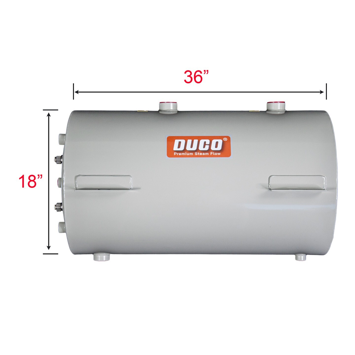 18"x36" STAINLESS STEEL (40 GALLON) BOILER CONDENSATE RETURN TANK COMPLETE SET