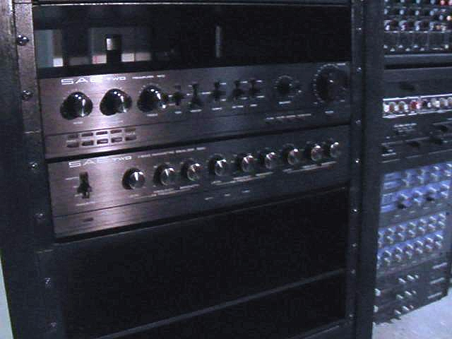 SAE 180 Parametric Equalizer with Wooden Side Panels. Uber Rare!