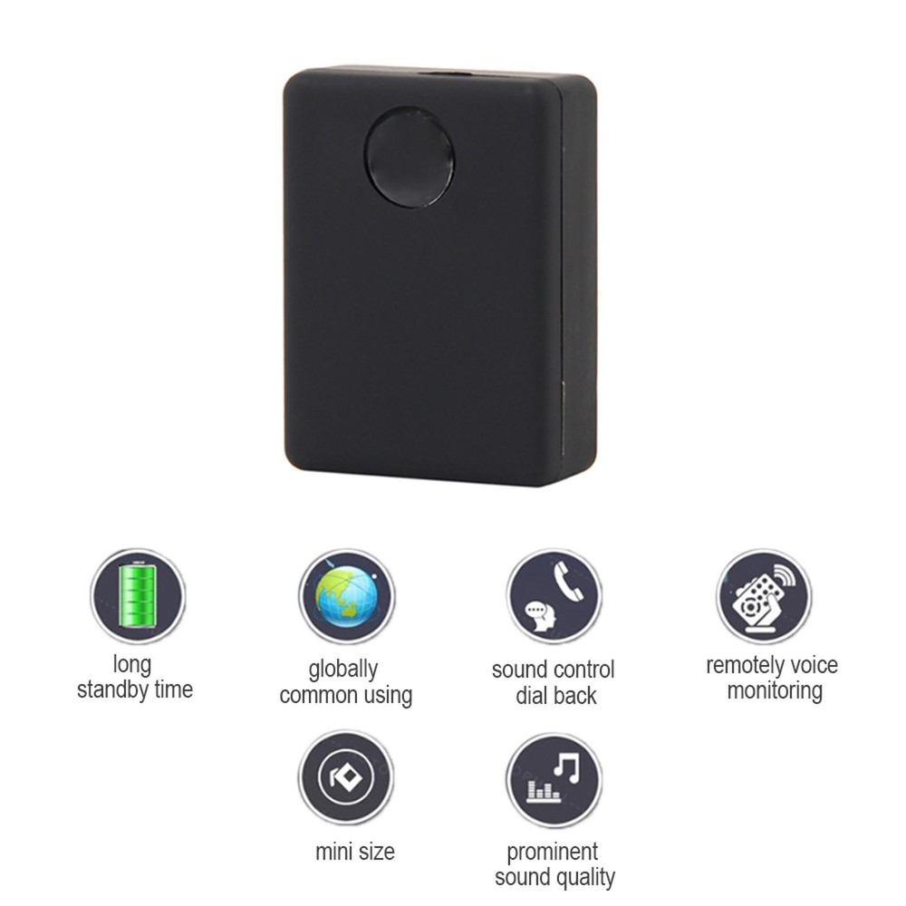 Rechargeable Two-Way GSM Audio Device Listening Bug Dual Sensitive Microphone a