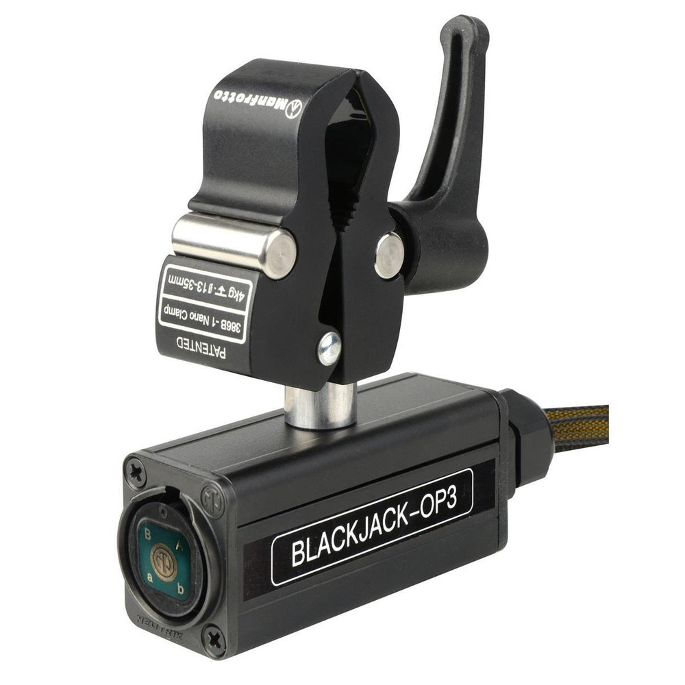 Camplex opticalCON QUAD to Four LC Adapter, Multimode with Clamp #BLACKJACK-OP3