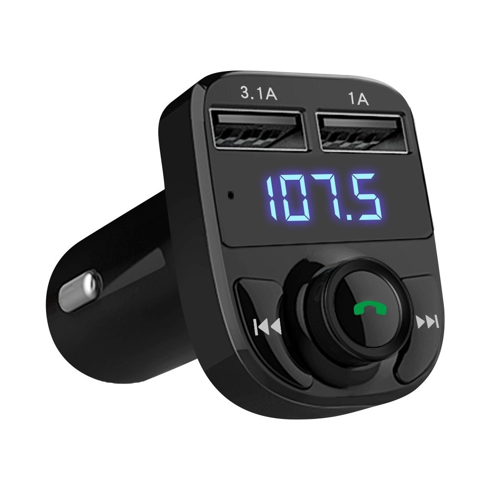 Transmisor y receptor de radio FM inalámbrico Bluetooth 5.3, adaptador audio MP3
