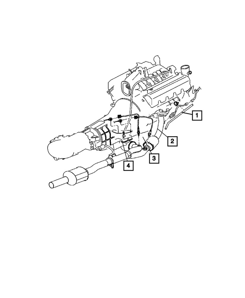 Genuine Mopar Oxygen Sensor 56044583AA