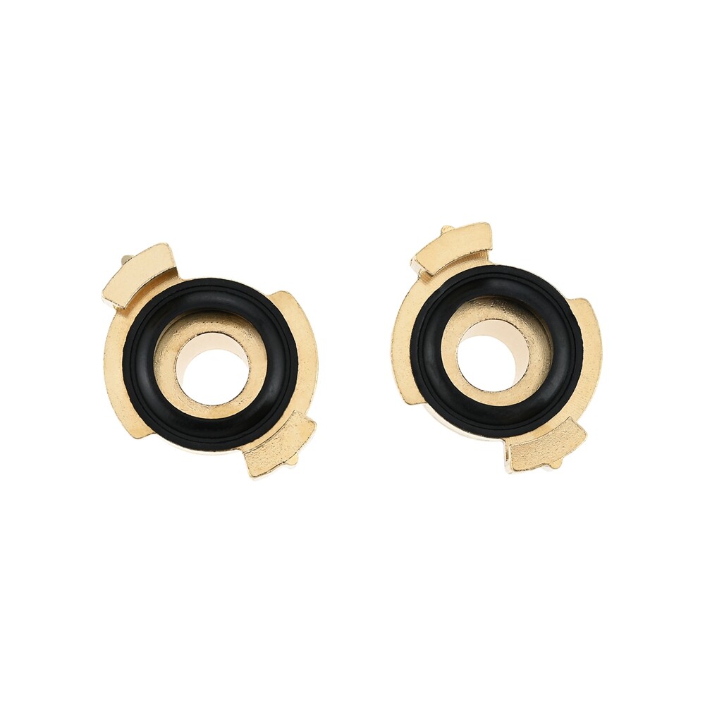 2Pcs Quick Coupling 3/4 Inch for Garden Hose Connector Nozzle Plug-In Coupling