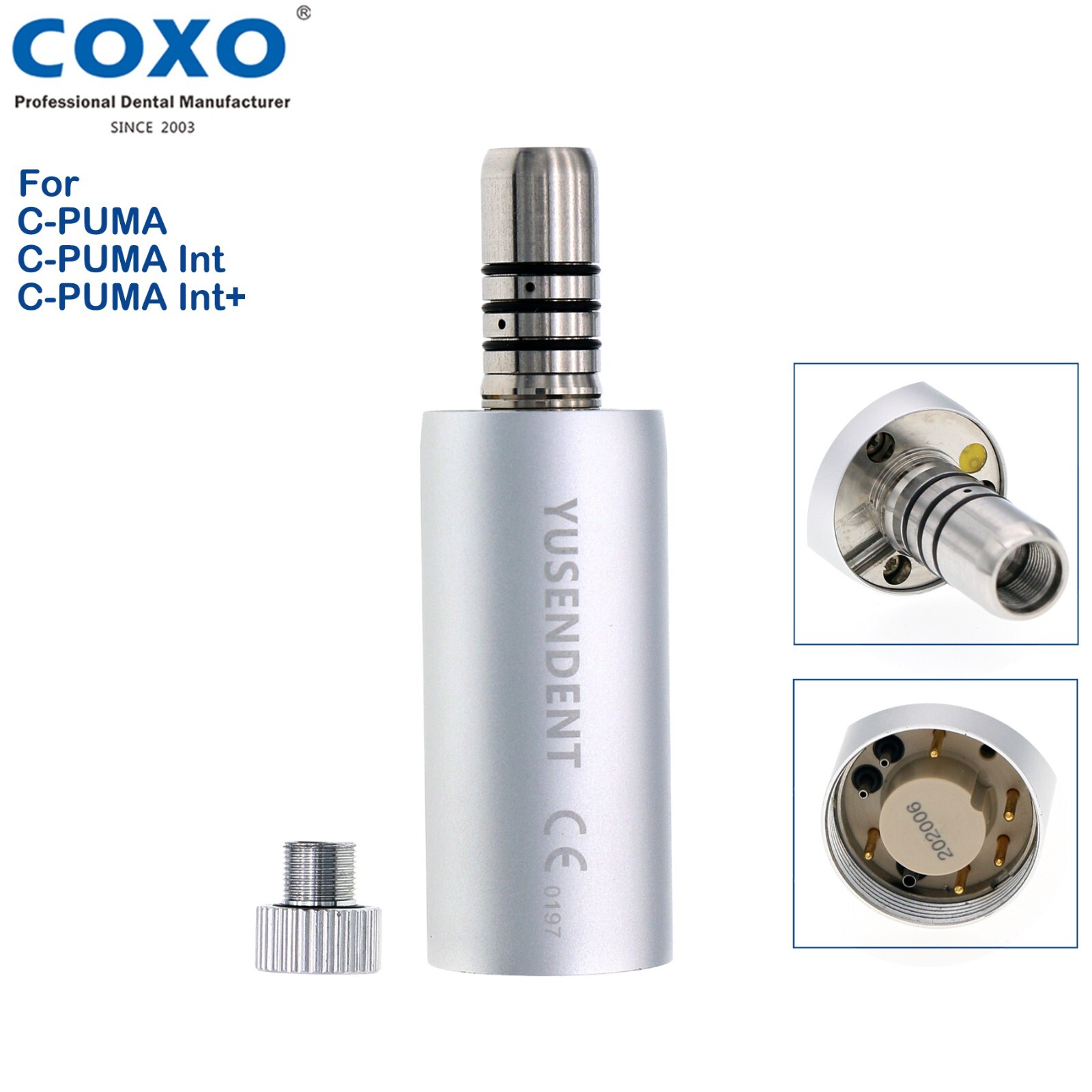 COXO Dental Electric Motor C PUMA INT+ LED Handpiece Brushless Built-in 1:5 NSK