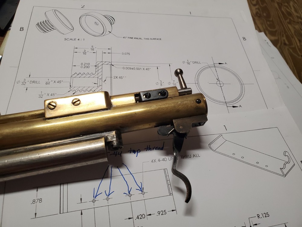 3 Benjamin #273 peep sight.