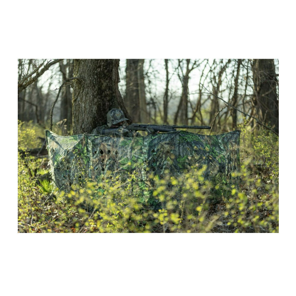 Ameristep Hub Design Compact Mossy Oak Obsession Three Panel Throwdown Blind
