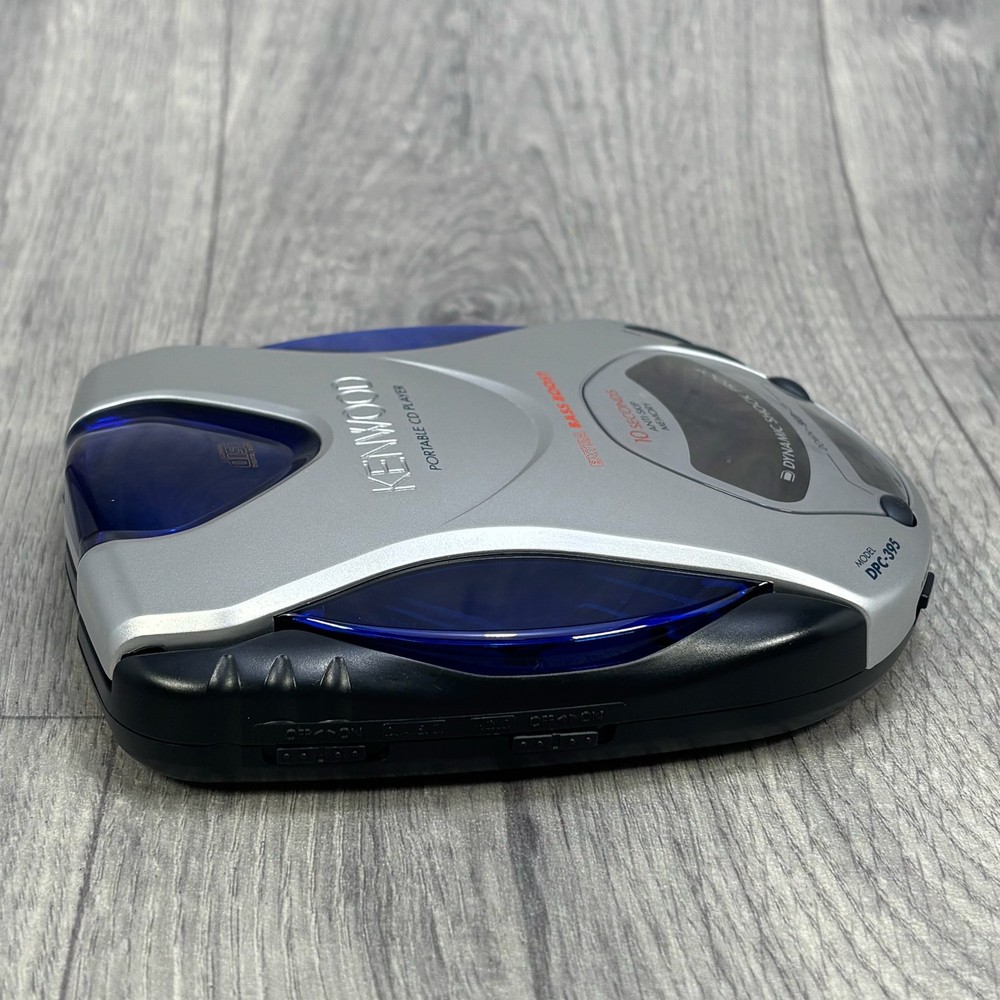 Kenwood DPC-395 Portable CD Player Bass Boost Dynamic Shock Proof w/ Controller