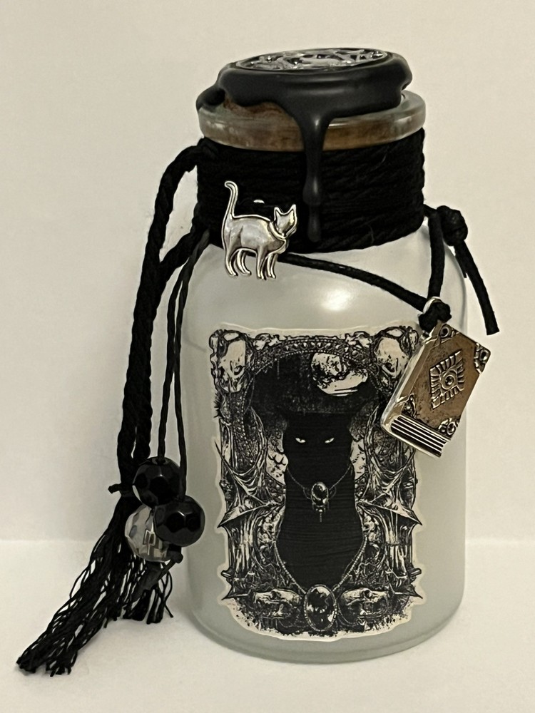 Potion Bottle Witches Cat Brew