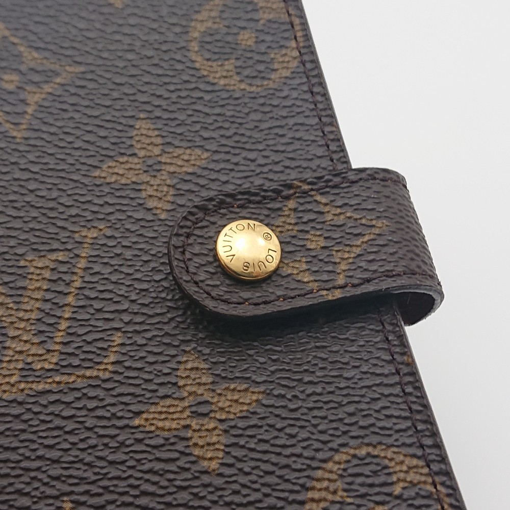 LOUIS VUITTON Monogram Agenda PM Note Book Cover R20005 CA1010