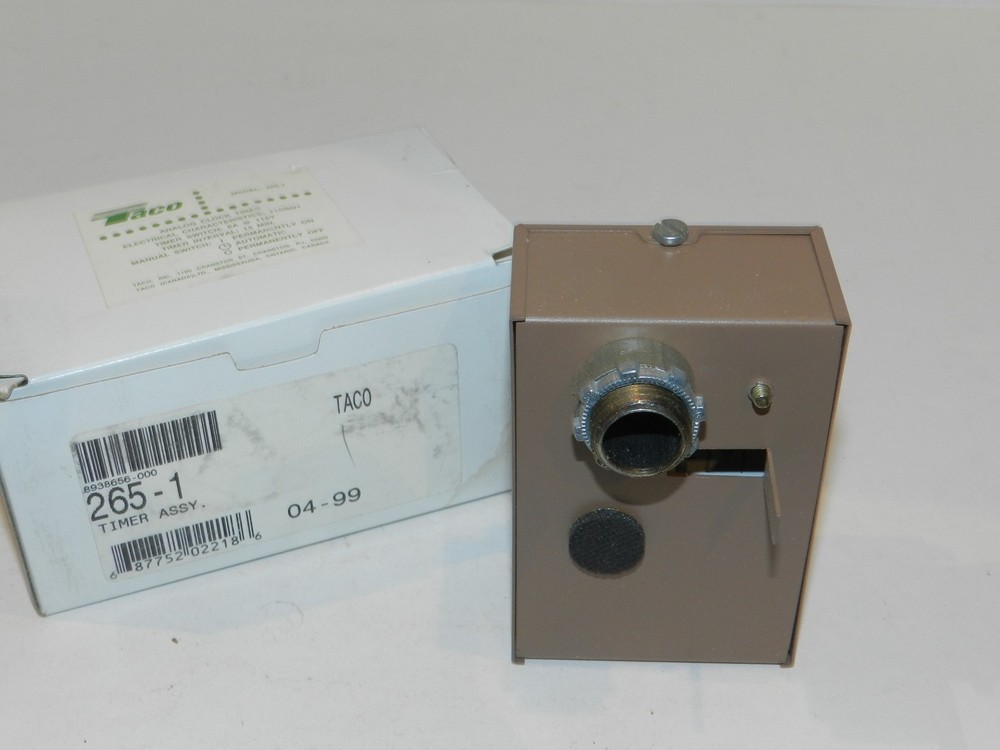Taco - Analog Clock Timer - Model 265-1 Timer Switch 5A @ 115v115v NEW NIB