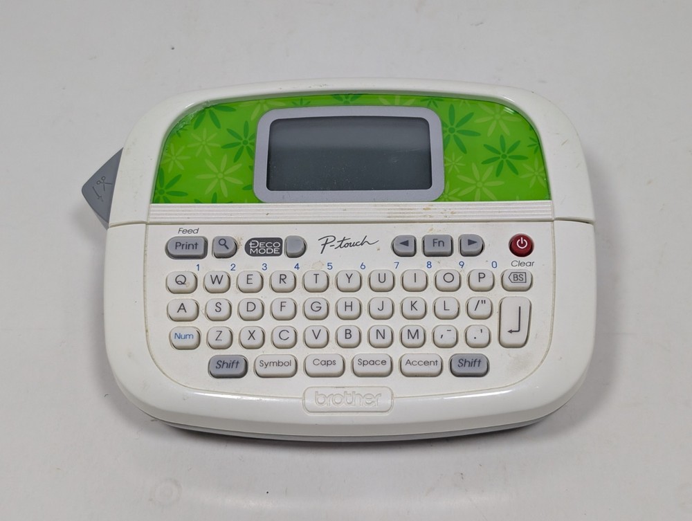 Brother P-Touch Thermal Label Maker Printer Model PT-90 Tested Working