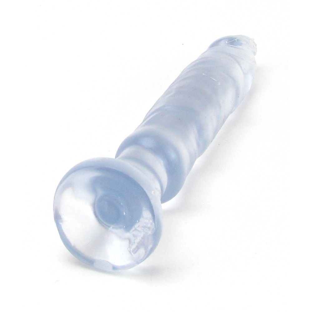 Doc Johnson Anal Starter 5.5" Dildo Clear Flexible Slim Realistic Butt Plug