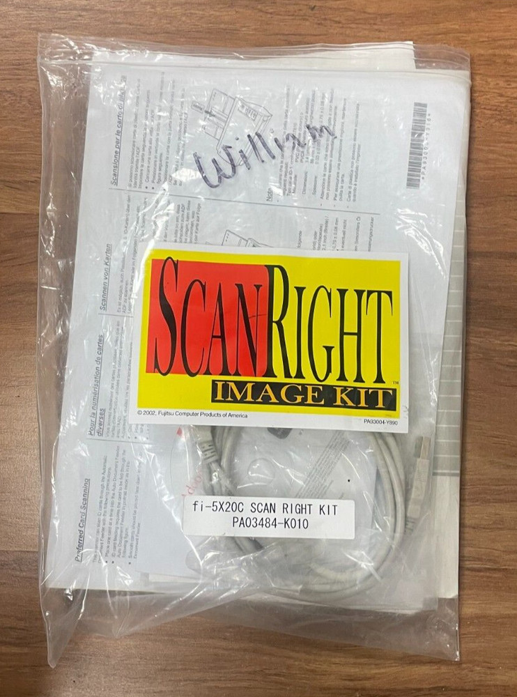 Fujitsu ScanRight image kit fi-5120C/fi-5220C Image Scanner documents